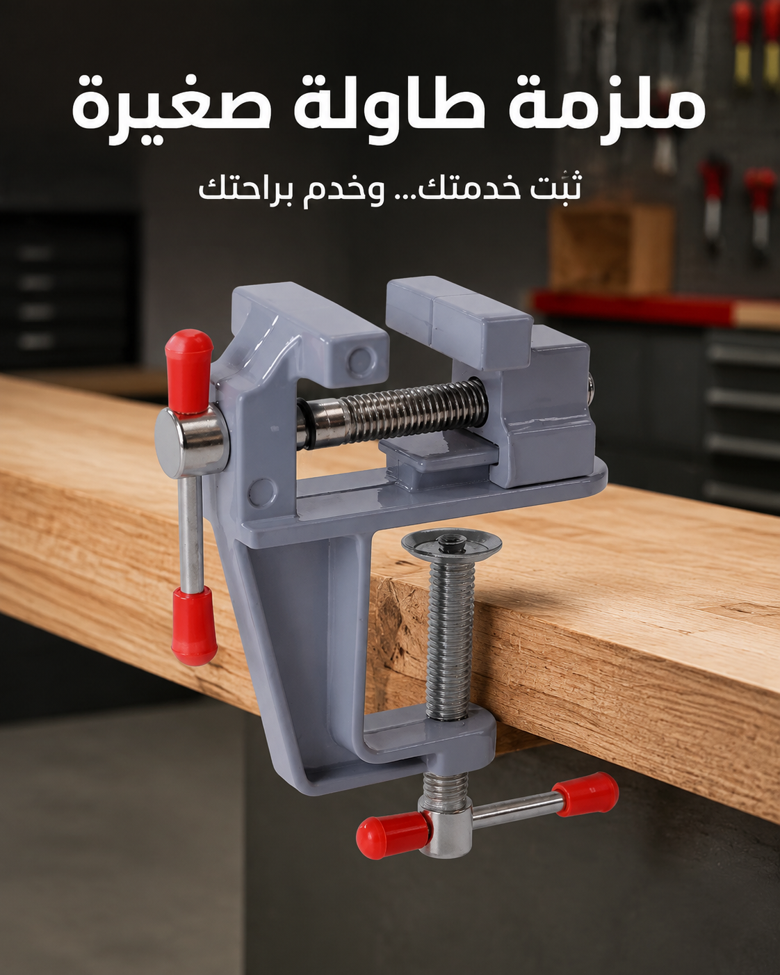 ملزمة طاولة صغيرة محمولة للأشغال الدقيقة | Mini Étau de Table