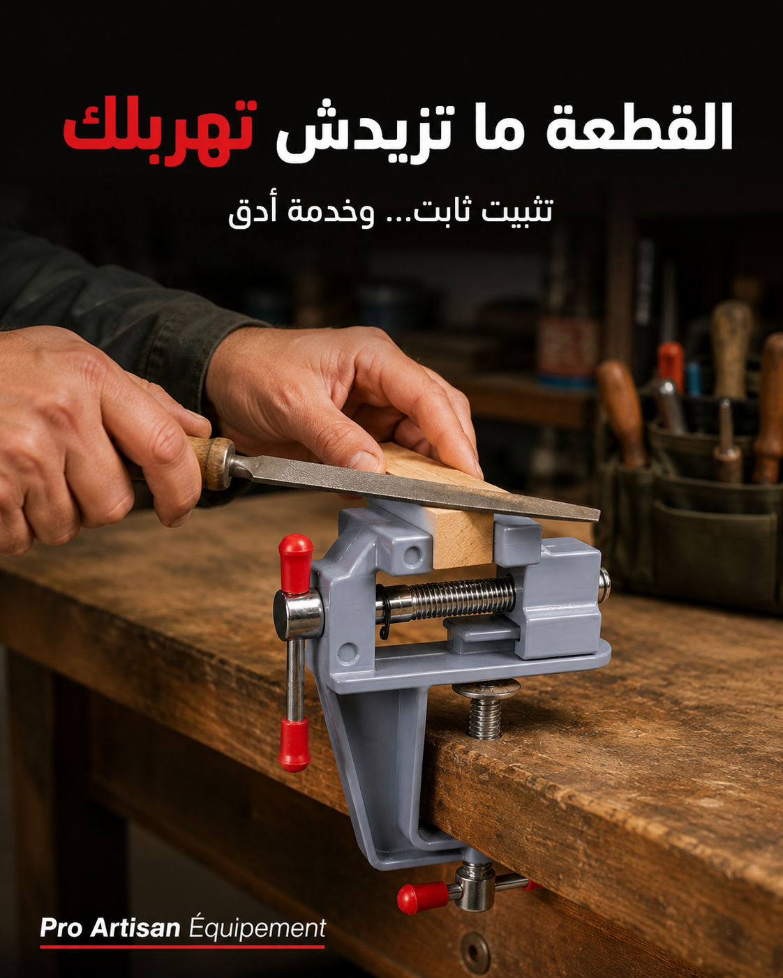 ملزمة طاولة صغيرة محمولة للأشغال الدقيقة | Mini Étau de Table