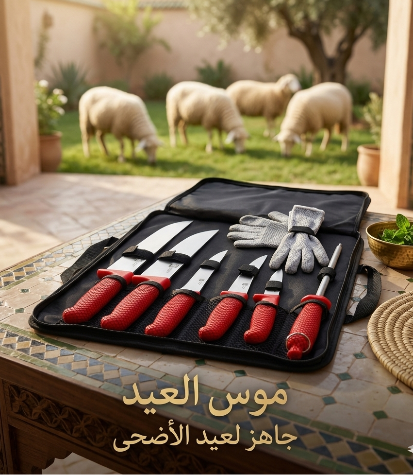 Pack Mous Professionnel لعيد الأضحى – حاد، قوي، سهل الاستعمال